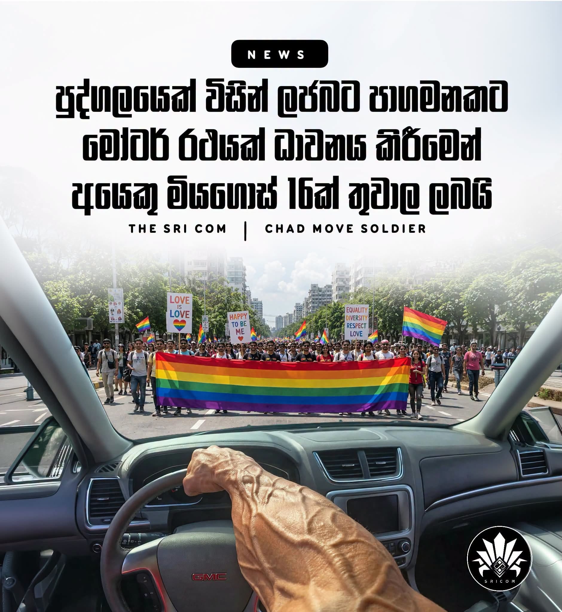 Man drives car into Berlin Pride crowd leaving 1 dead and 16 injured.