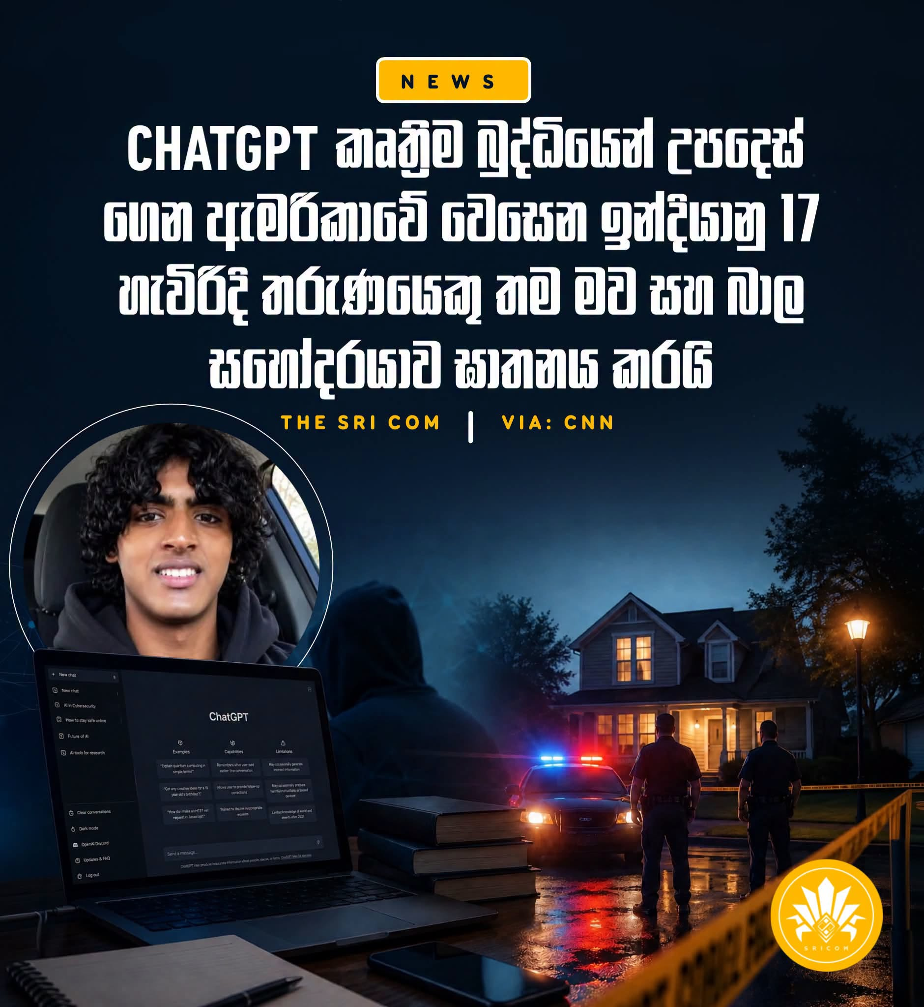 Indian teen accused of killing mother and brother after using ChatGPT to write fantasy stories