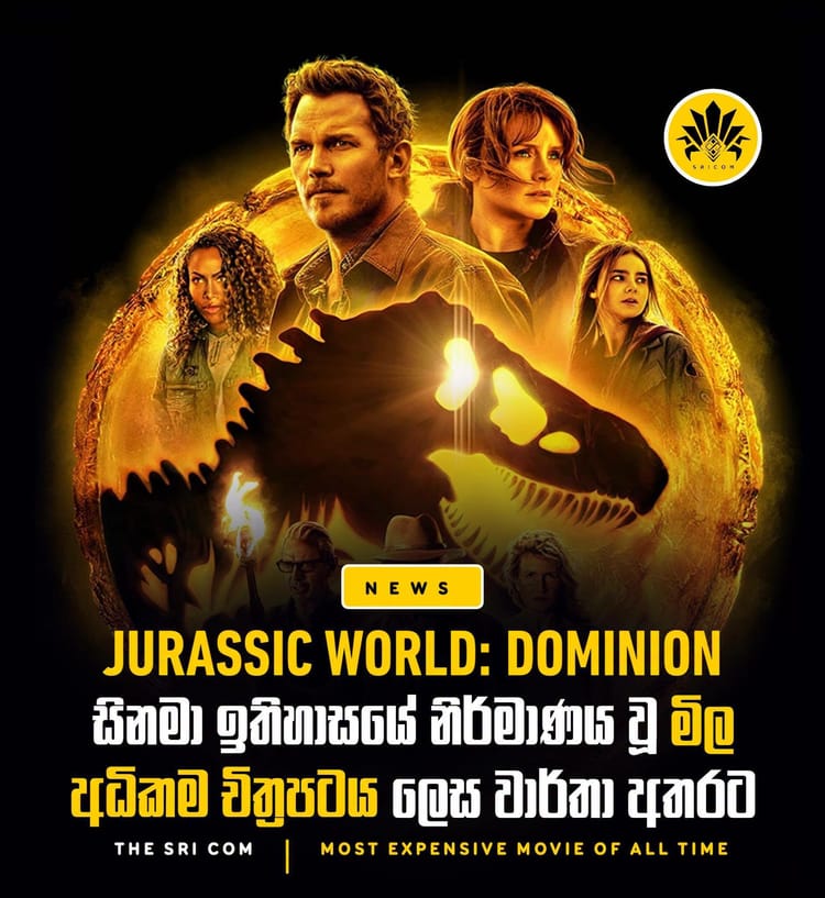 Jurassic World: Dominion becomes the most expensive movie of all time