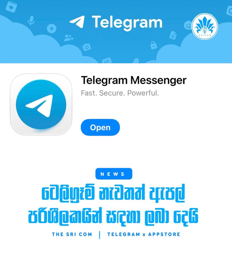 Telegram says app restored on Apple's App Store