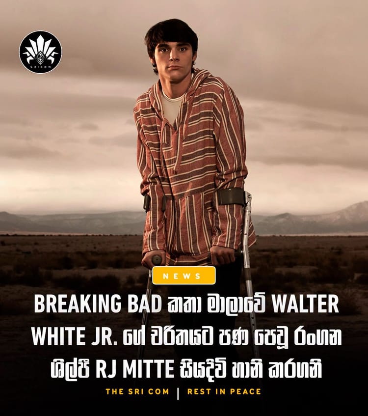 Breaking Bad star RJ Mitte passes away at 34